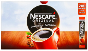NESCAFÉ Original Instant Coffee, 200 Sachets x 1.8g
