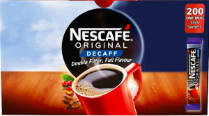 Nescafé Original Decaffeinated Instant Coffee Sachets 200 x 1.8g